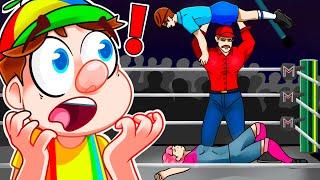 Johnny and Marty vs Gooby and Daisy in WWE…