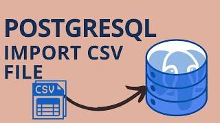 How to import CSV File in PostgreSQL | pgAdmin Import CSV Data To PostgreSQL | Database