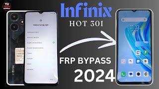 infinix hot 30i frp bypass Android version12,13 infinix x669c Google account Bypass 2024 without PC