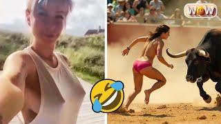 TOTAL IDIOTS AT WORK  Try not to Laugh #100 | Instant Regret Fails Compilation 2024