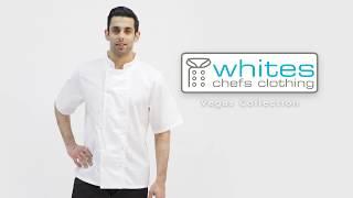 Whites Boston Short Sleeve Chef Jacket White | Nisbets Chef Jackets (B250)