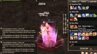 Lineage 2 Dual Master's Rage skill test  - www.Lineage2Ertheia.com