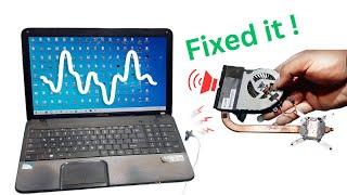 How to Fix The Laptop Cooling Fan Big Irritation Sound and Vibration Problem