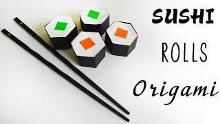 Оригами суши/Origami sushi rolls