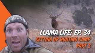 Setting Up Hunting Camp - Ep.34 - Llama Life (Part 2 of 2)