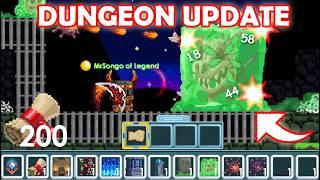 I 100% Completed NEW Dungeon Update in Growtopia Beta (ALL NEW ITEMS)