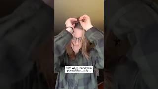 Thin Hair? Perfect Ponytail Hack With a Hair Topper! | UniWigs Airy Elegance