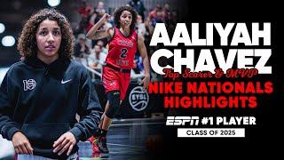 #1 Player Aaliyah Chavez Shines: Nike Nationals Top Scorer Highlights