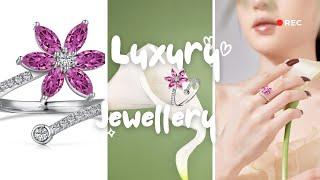 Luxury Designer Jewellery: Ancient Egyptian Flower-Inspired Ring Styled for Every Occasion