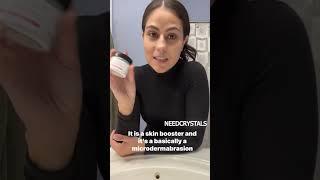 How to use NeedCrystals Microdermabrasion crystals face scrub