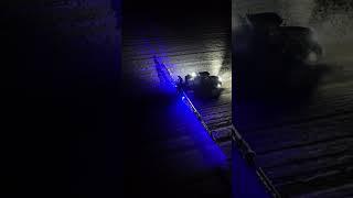 Saatnya Menyemprot di Malam Hari! #pertanian #lampu