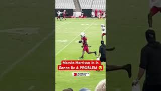 Marvin Harrison Jr. cooking at #AZCardinals training camp ‍ #shorts