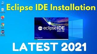 How to Install Eclipse IDE on Windows 10 (2021-06)|Eclipse Installation Windows 10