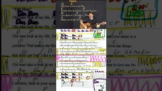 Old Man (Neil Young) Short Strum Cover Lesson with Chords/Lyrics #oldman #shorts #guitarlesson