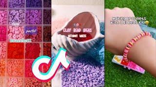 ️ Clay Bead Bracelet TikTok Compilation ️ Making Bracelet Edits Shorts & Reels Small Business #198