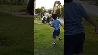 Dinosaur park in Bahria Town #dino #play #big dinosaur