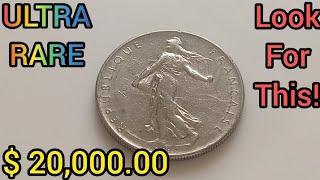 ULTRA RARE $ 20,000.00 Look For This! Most Valuable Error Coin French Worth Big Money