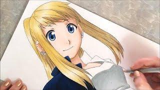 Winry Rockbell Speed Drawing (Fullmetal Alchemist)