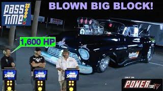 PASS TIME - DRAG RACING GAME SHOW - MONSTER POWER AND MORE AT AREA 51 DRAGWAY NM!