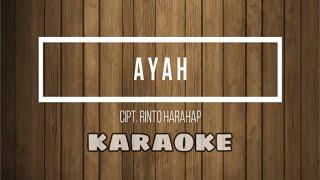 KARAOKE AYAH - RINTO HARAHAP || NADA PRIA