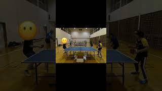  3rd ball attack  vs Person who teaches table tennis　