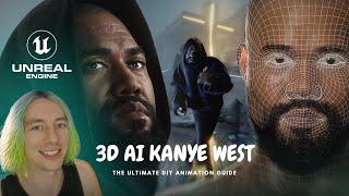 Realistic 3D AI Kanye West Animation in Unreal 5 – The Ultimate DIY Guide!