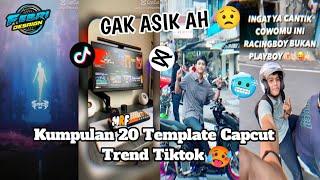 Kumpulan 20 Template JJ Viral Terbaru ||    GAK ASIK AH  || Trend Tiktok || Sound Fyp tiktok