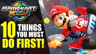 10 Things You MUST Do First in Mario Kart World Free Roam!