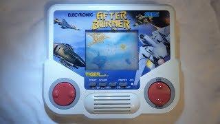 Tiger Electronics After Burner LCD handheld game play