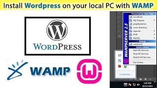 How to Install Wordpress on your local PC with WAMP -For Beginners