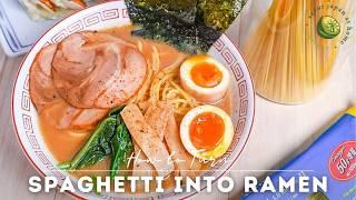 Spaghetti to Ramen Hack That Actually Works! [10 Minute Recipe]