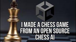 I Made a Simple Chess Game Using Open Source