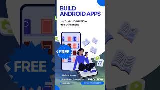 FREE Android App Development Course!  | Build Your First App Today! ‍‍