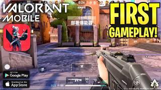 VALORANT MOBILE FIRST GAMEPLAY ANDROID/iOS (HD) - VALORANT MOBILE IS HERE!