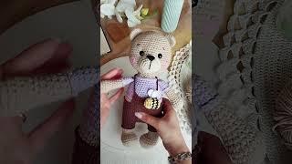 Новый медвежонок крючком  #lmkhandmade #crochet #amigurumi #cute #ереван #knittig