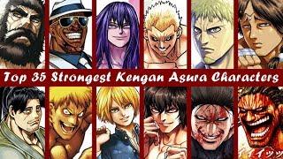 Top 35 Strongest Kengan Ashura Fighters