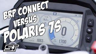 2021 Snowmobile Digital Display Overview: BRP Connect vs Polaris 7S