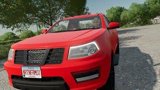 Farming Simulator 22 - Starting from 0 with a Pickup and a Dream