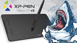 XP-PEN DECO 01 V2 Unboxing and Quick Review