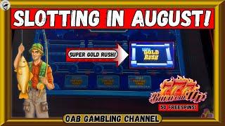 AUGUST SLOTTING! | Max Spinnage & Ridiculous Paying Features!