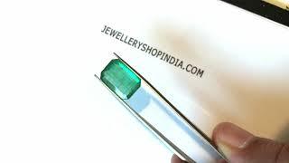 Natural #Emerald #Gemstones | visit – www.jewelleryshopindia.com  (Buy Online)