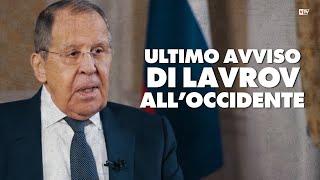 Tucker Carlson intervista il ministro degli esteri russo Lavrov. Nuovo avviso all'Occidente