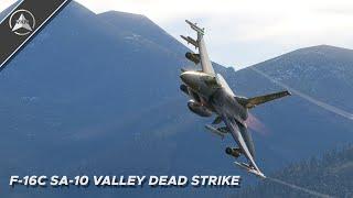 DCS World | F-16C | Pretense Dynamic Campaign | SA-10 DEAD Strike