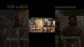 CSK vs RCB Pre-Historic Reincarnation ️