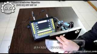 STARMANS Defectobook DIO 1000 SFE Training2 - Distance Range Auto Calibration -Ultrasonic Testing