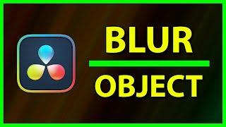 How to Blur a moving object in Davinci Resolve 17 | Motion Tracking tutorial