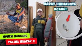 Hasil Tak Sesuai Ekspektasi..!! Deretan Momen Ngakak Yang Terjadi Saat Mancing #2