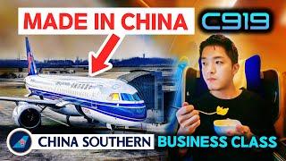 Flying the MADE IN CHINA JET Business Class - China Southern C919