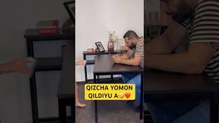 QIZCHA YOMON QILDIYU A️#funny #shorts #instagram #youtubeshorts #tiktokvideo #tiktok