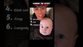 Ranking The Top 6 Cutest Baby Responses Ever